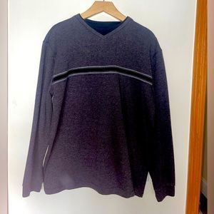 Gray and black long sleeve